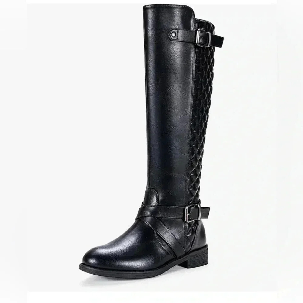 Jeossy Women's 50 Knee High Riding Tall Boots